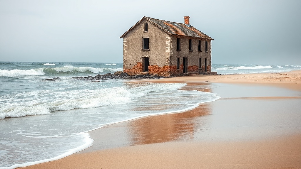 India's Coastline Vanishes, Forcing Climate Refugees Inland