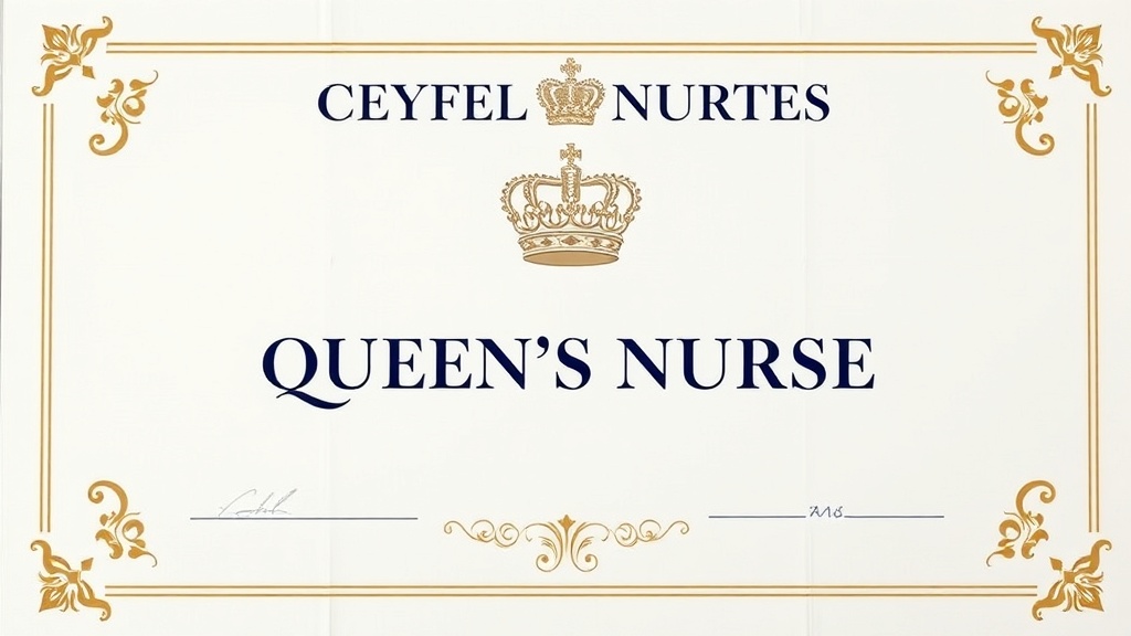 Jersey Nurse Earns Prestigious Queen's Nurse Title