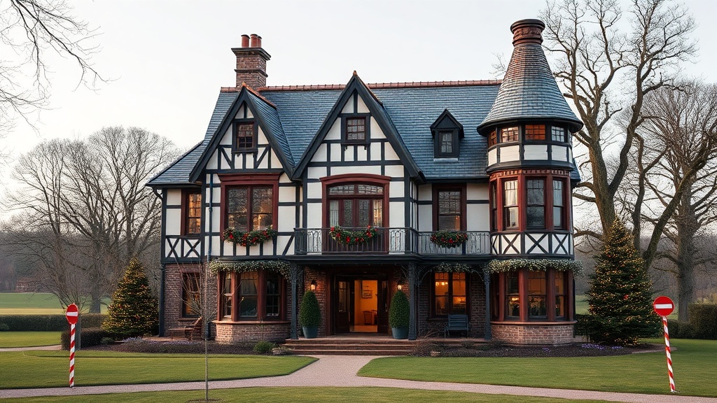 King Charles' Sandringham Folly Decked for Festive Magic