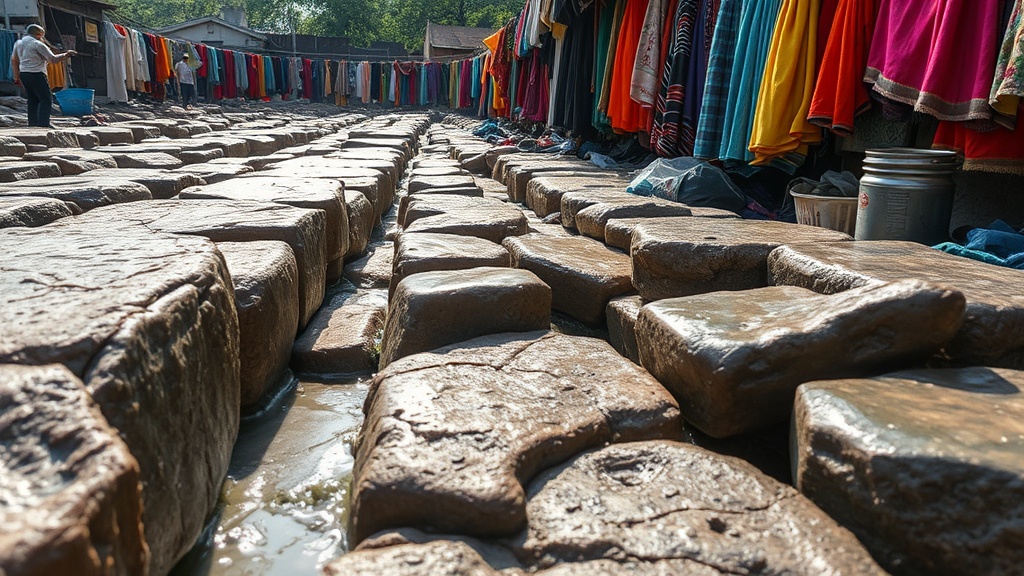 Korean Kids Learn Hard Work at Mumbai's Dhobi Ghat