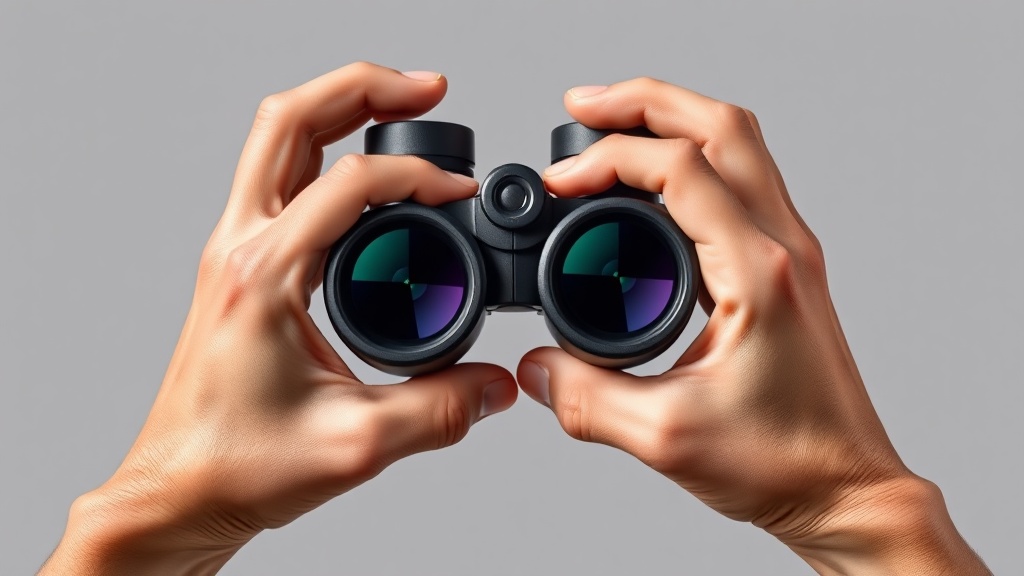 Couple's Cute Binocular Pose Steals Show
