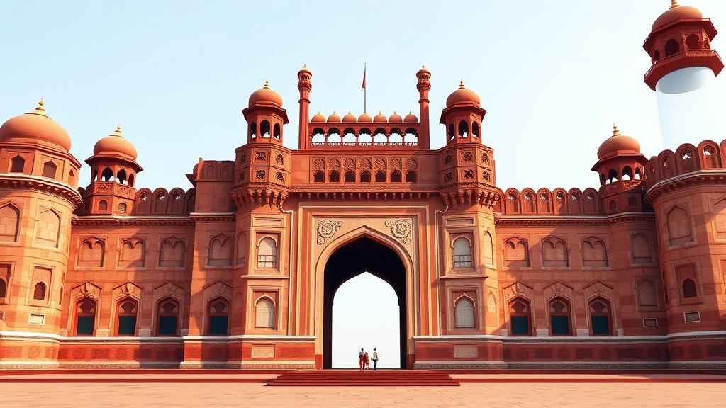 Majestic Mughal Gateways Restored: Red Fort's Hidden Gems Unveiled