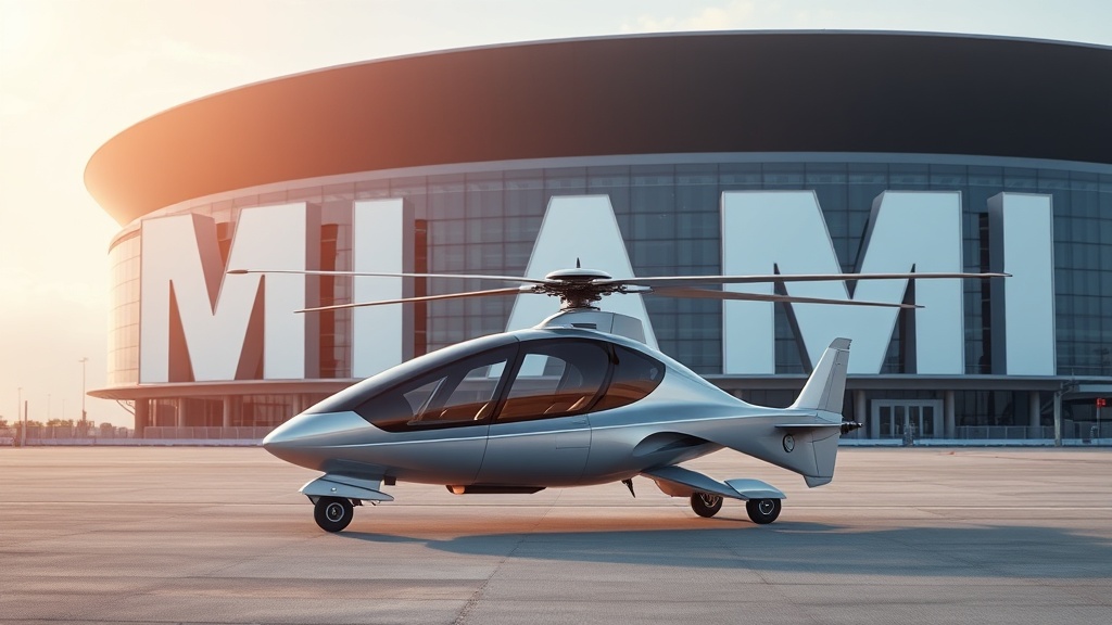 Miami Takes Flight: Flying Taxis Launch Soon
