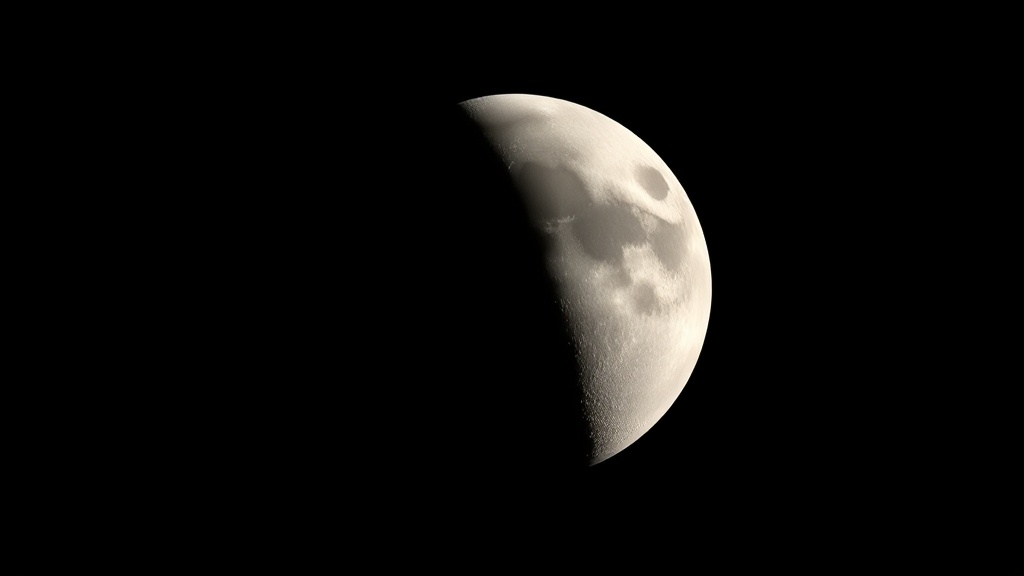 Cosmic Duo: Moon Hugs Saturn in Night Sky