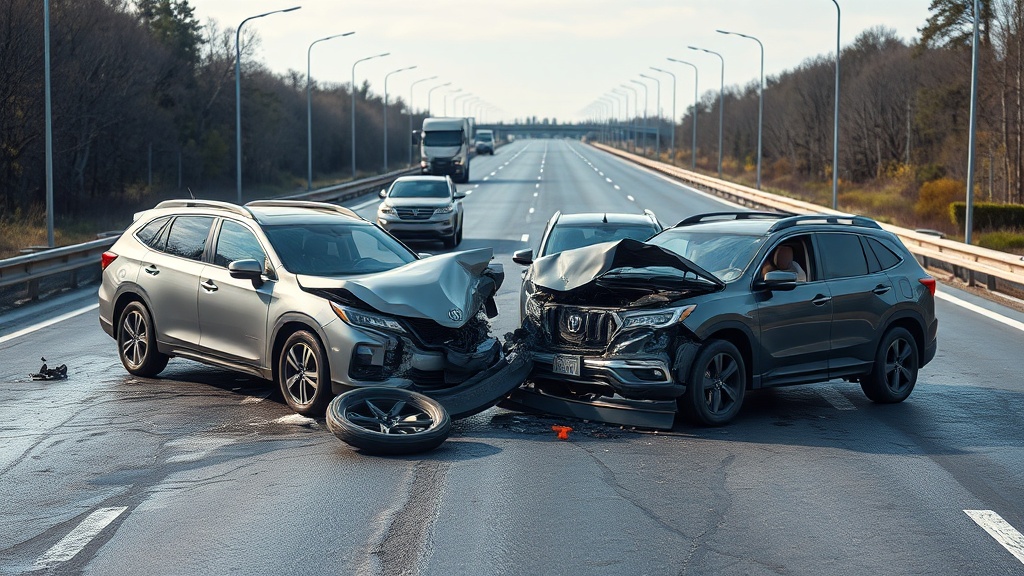 Two Lives Lost in Fiery Multi-Vehicle Collision