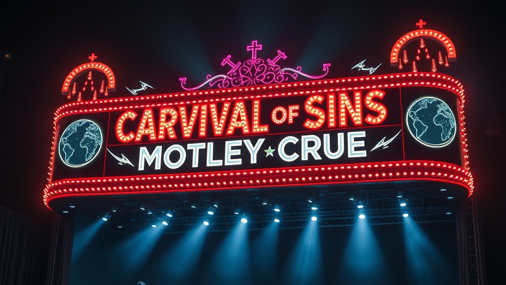 Mötley Crüe Returns: 2026 'Carnival of Sins' Tour Announced