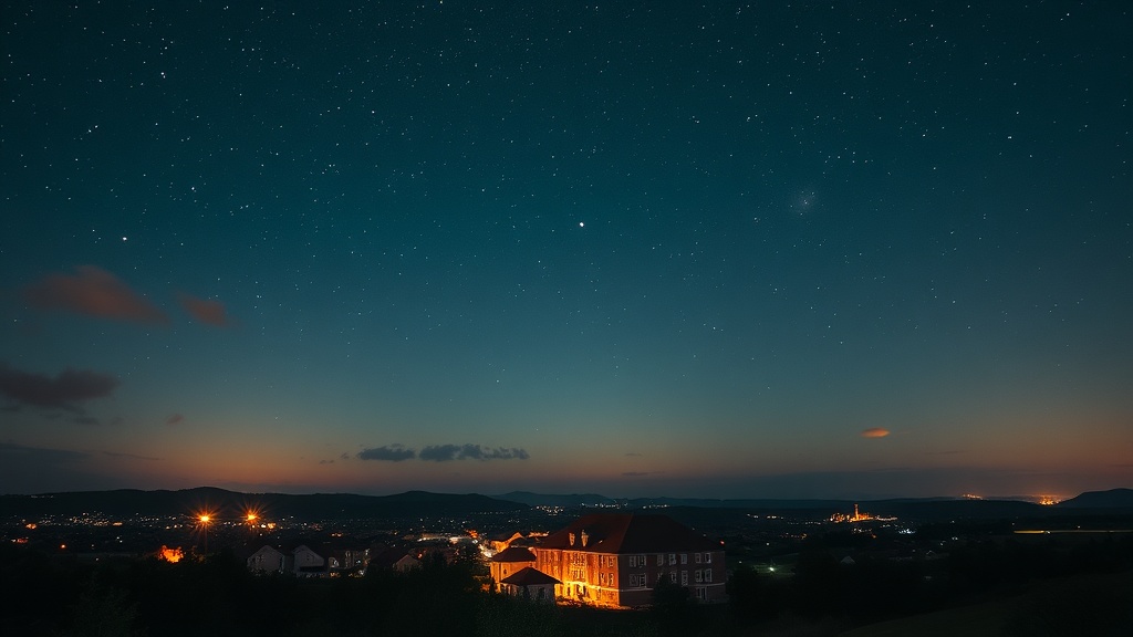 Mysterious Red Halo Baffles Italian Town