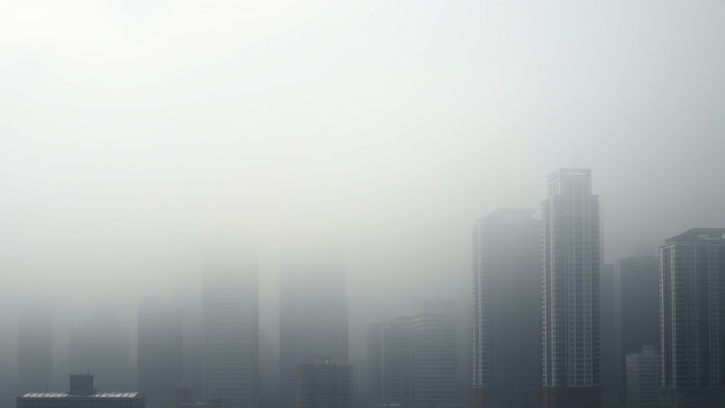 Noida Air Quality Dips to 'Poor' Amidst Morning Fog