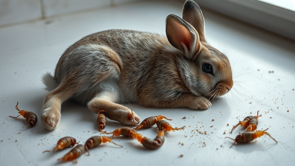 Prof, Partner Fined Over Maggot-Infested Rabbit's Suffering