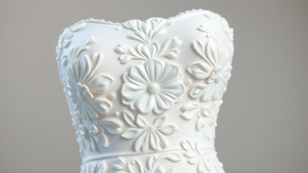 Anderson's Vulva Dress Gets Wax Figure Double