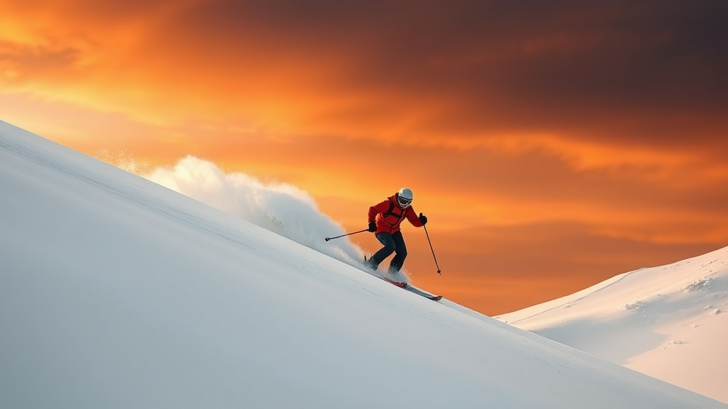 Wales' Snowy Surprise: Skier Enjoys Perfect Powder