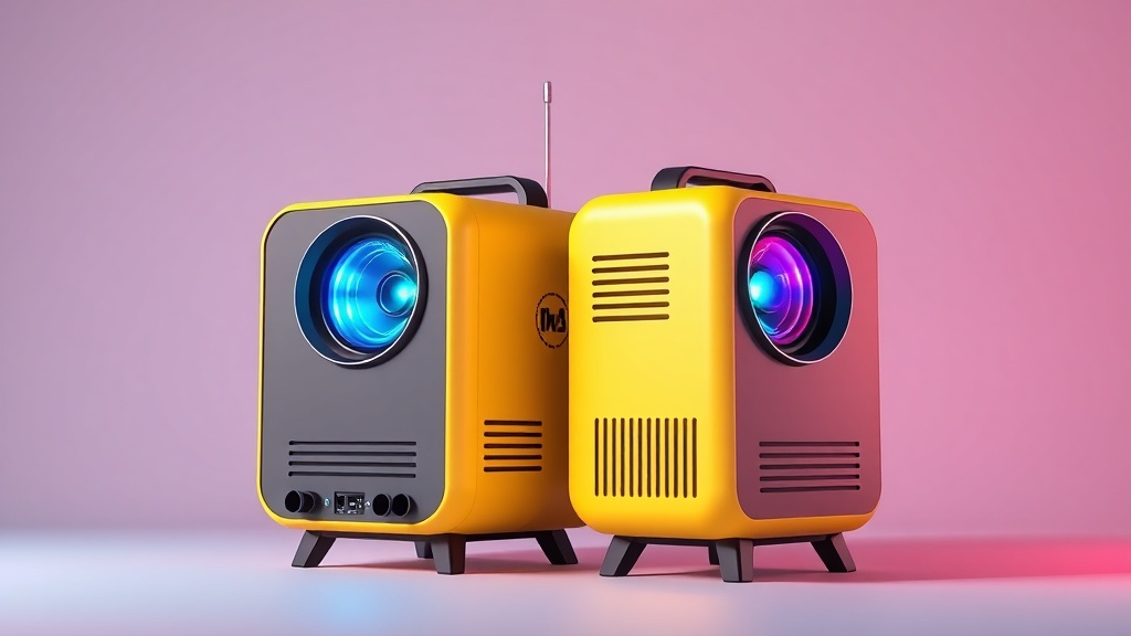 Pocket-Sized Projector Transforms Movie Nights with Stunning 1080p Clarity
