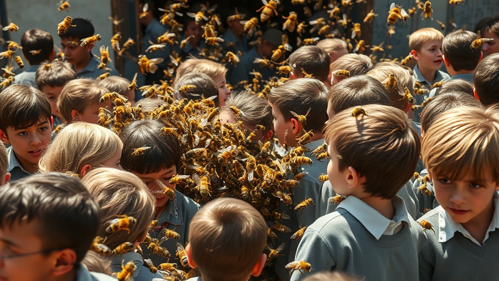 Pune Picnic Turns Perilous: 35 Kids Injured in Bee Attack