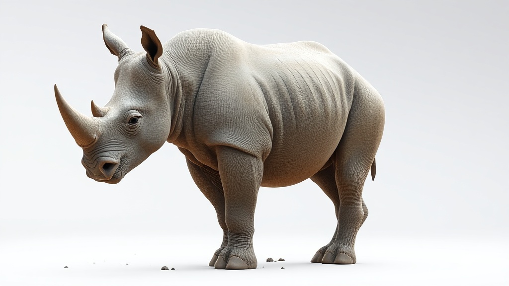 Rhino Joy: Welsh Farm Welcomes Rare Calf