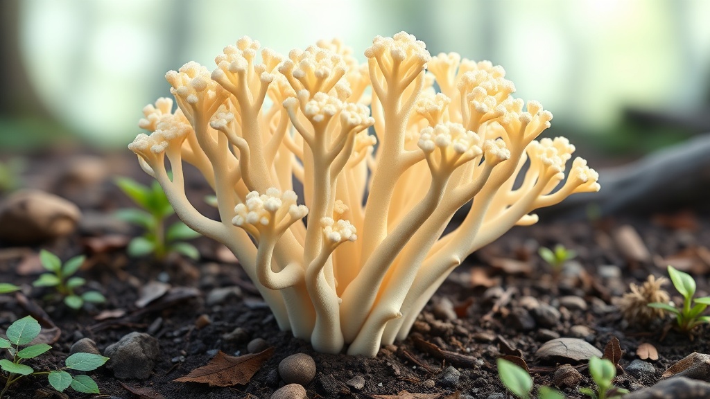 Rare Candelabra Coral Fungus Discovered in New Forest National Park