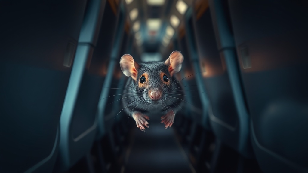 Rat Runs Wild on KLM Flight to Caribbean