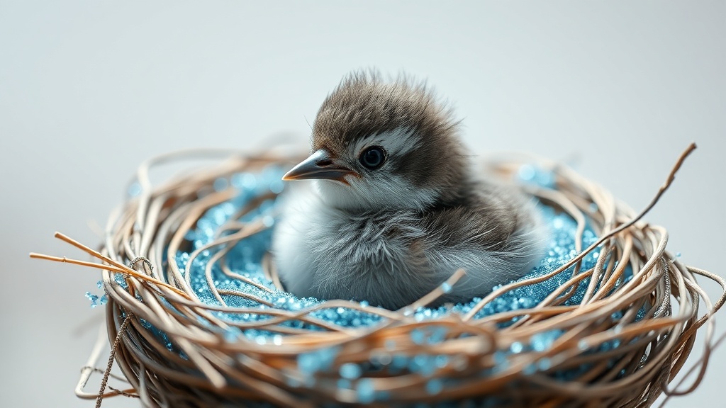 Man Creates "Fake Mom" for Rescued Bird