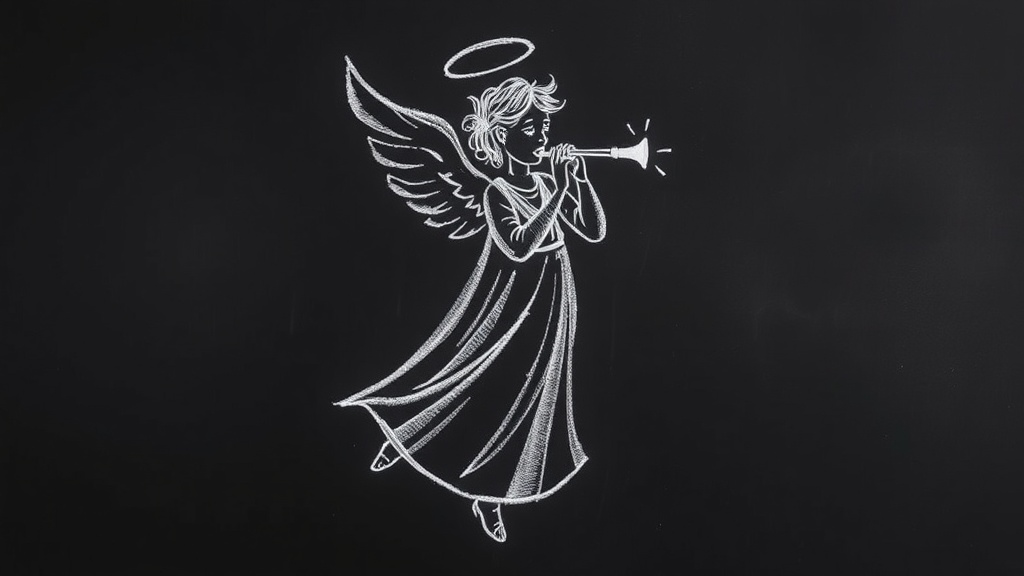 Restored Angel Sketches: A Coventry Christmas Treasure