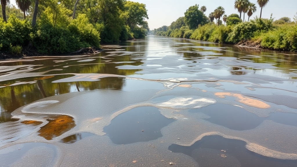 River Foss Polluted by Household Waste