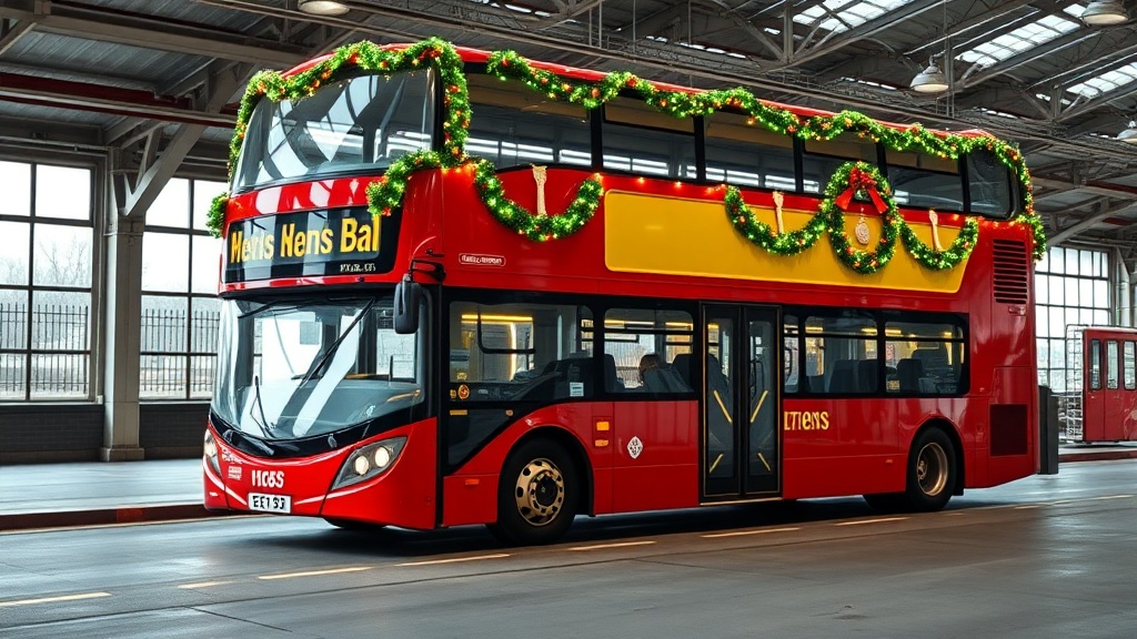 Santa's Bus Spreads Holiday Cheer to Local Schools