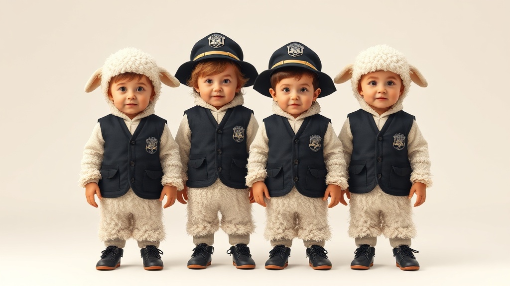 School Nativity Gets Hilarious Sheep Police Twist!