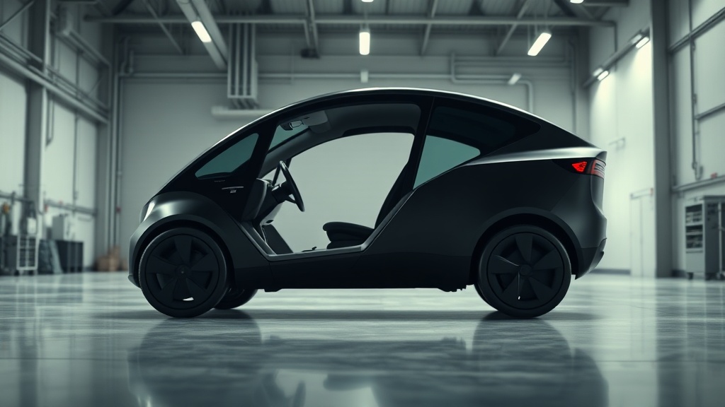 Wheel Less Car For Html Animation Image Tesla's Wheel-less Cybercab Rolls Out: Autonomy Tested