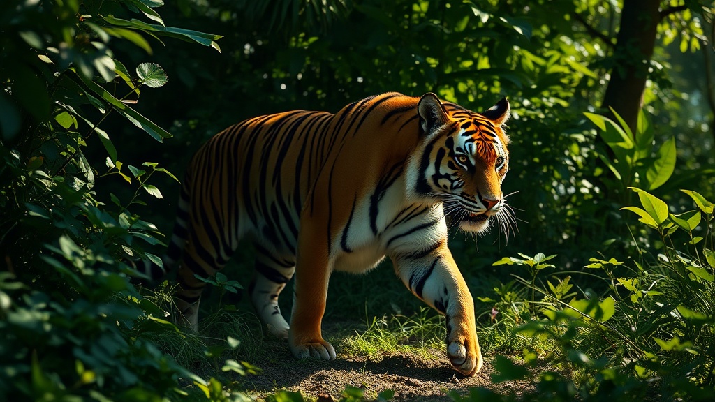 Tiger on the Move: Hyderabad's Edge Faces Wildlife Alert