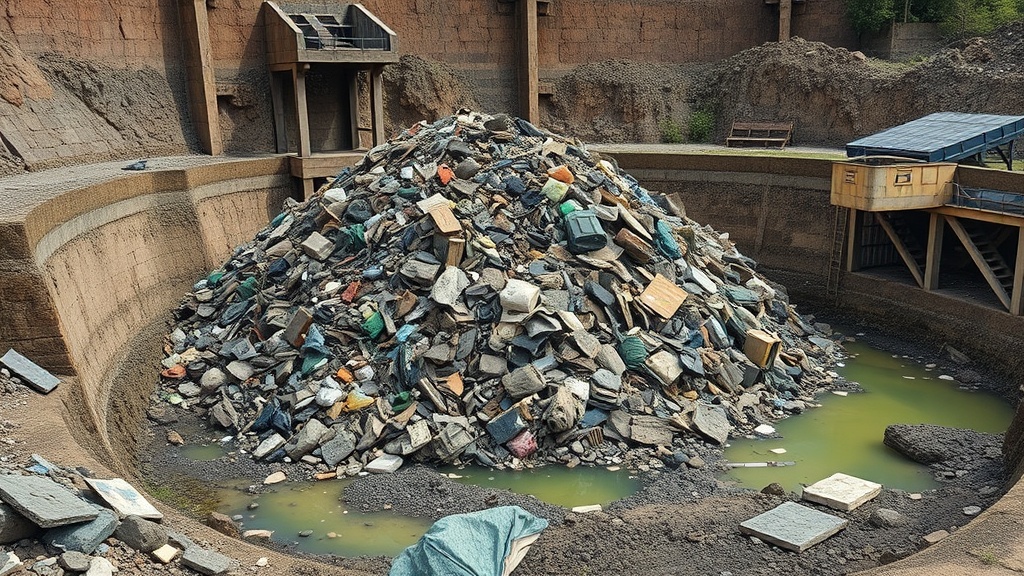 Residents Demand Probe into Tiruppur Waste Scandal