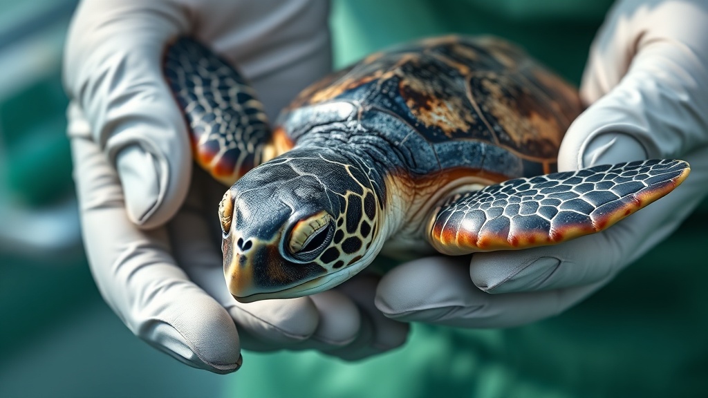 Hull Aquarists Brave Arctic Cold for Sea Turtle Rescue