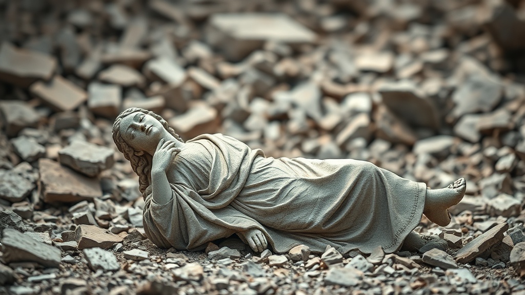 Church Statue Smashed: Funeral Directors Step In