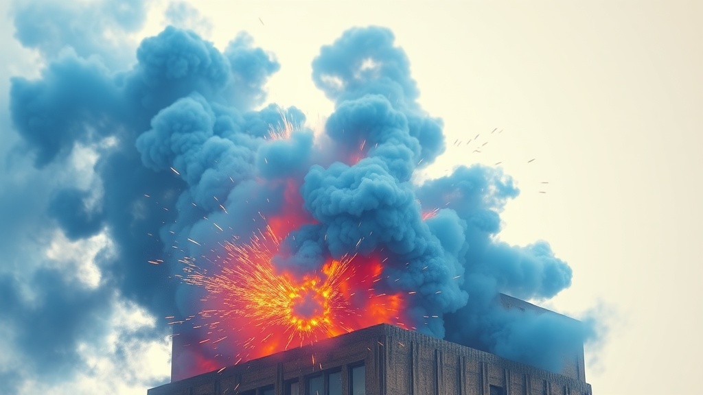 Dozens of Firefighters Battle Walsall Blaze