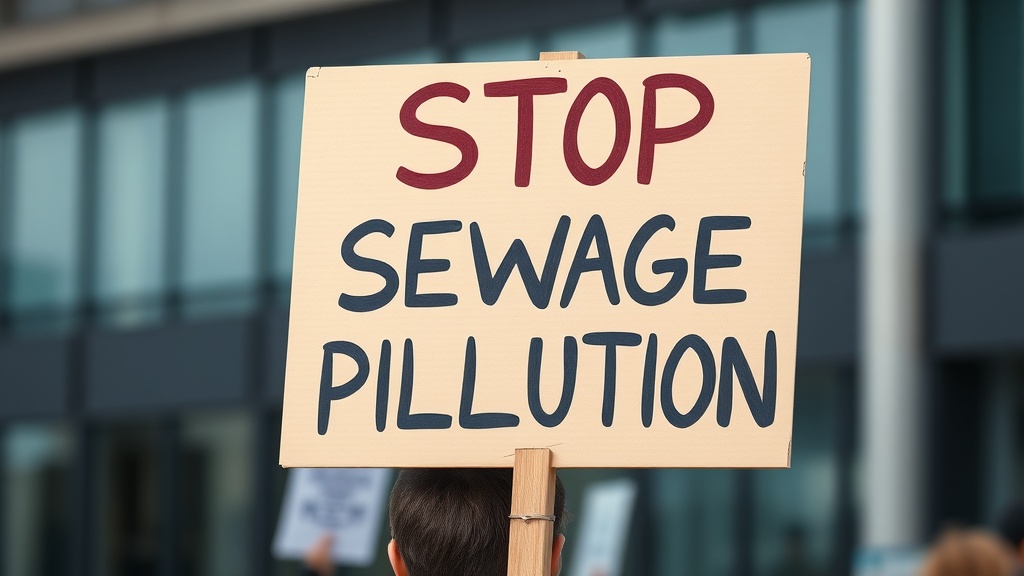 CEO cornered over sewage spills and plastic pollution