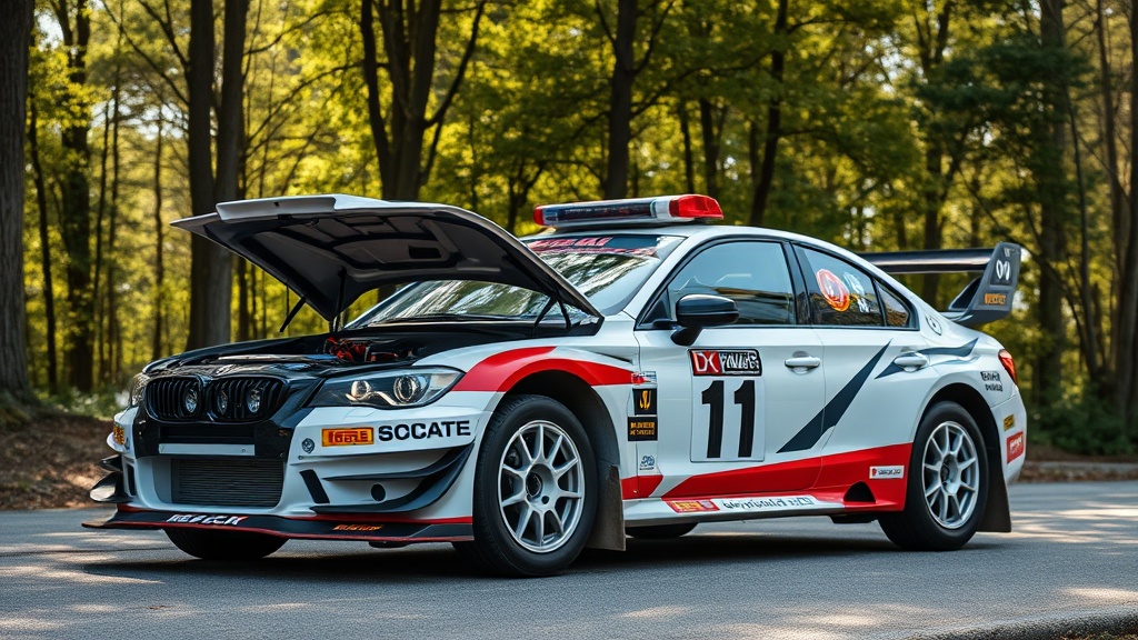 Rally Car Thrills: A Ride with a World Champion