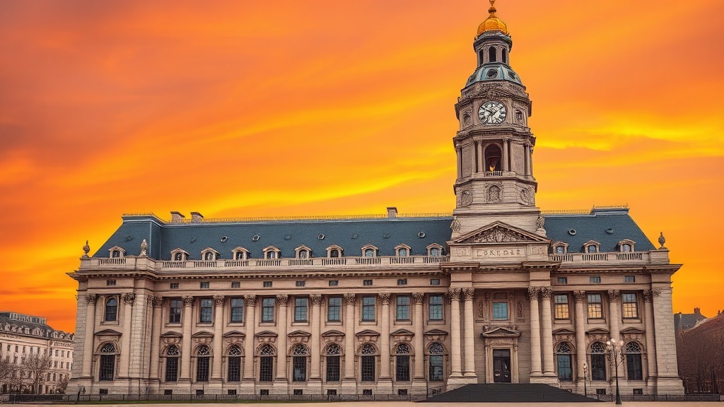 WWII Bomb Damage Halts Leeds Town Hall Refurb