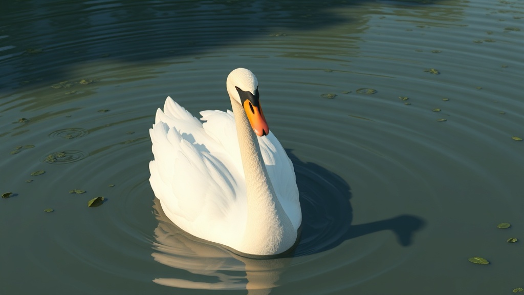 Swans Suffer from Mysterious River Contamination