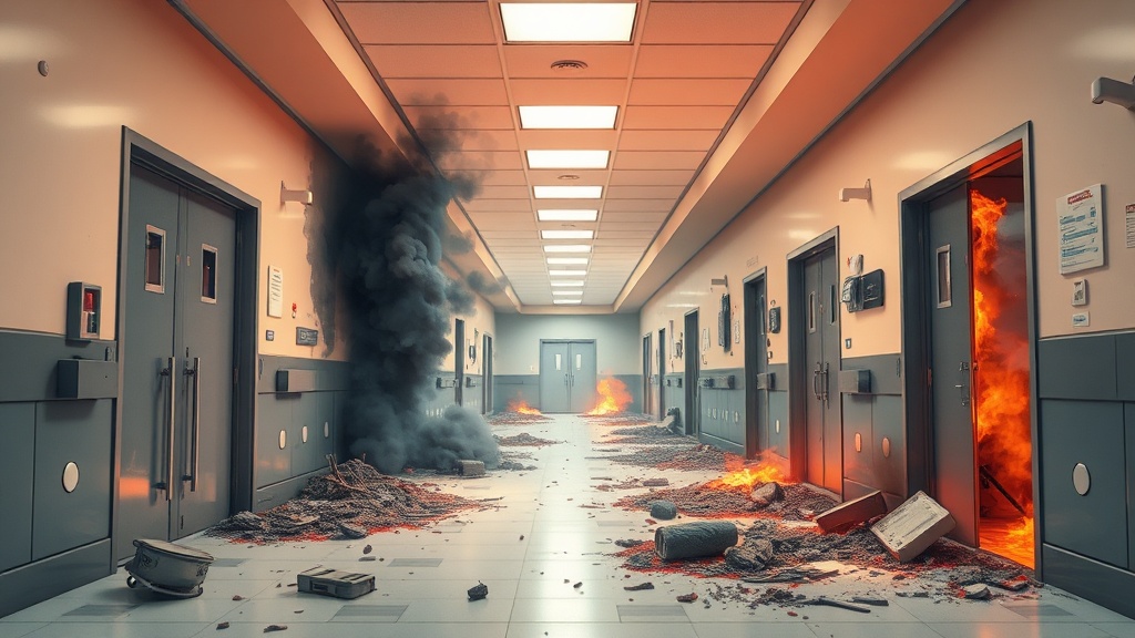 Patients Trapped as Smoke Fills Trauma ICU in Deadly Hospital Fire