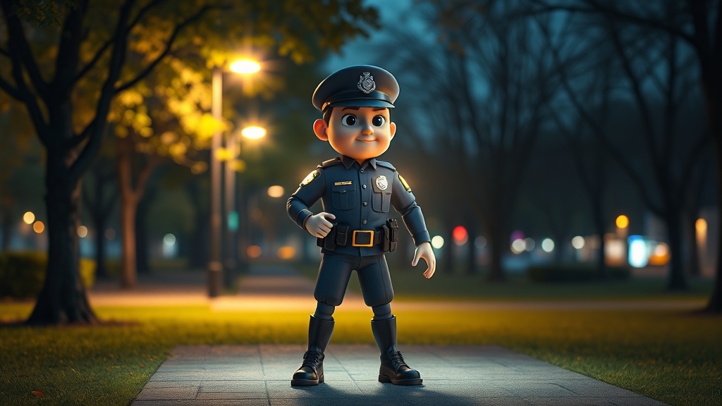 Hologram Cop Deters Crime by 22% in Seoul Park