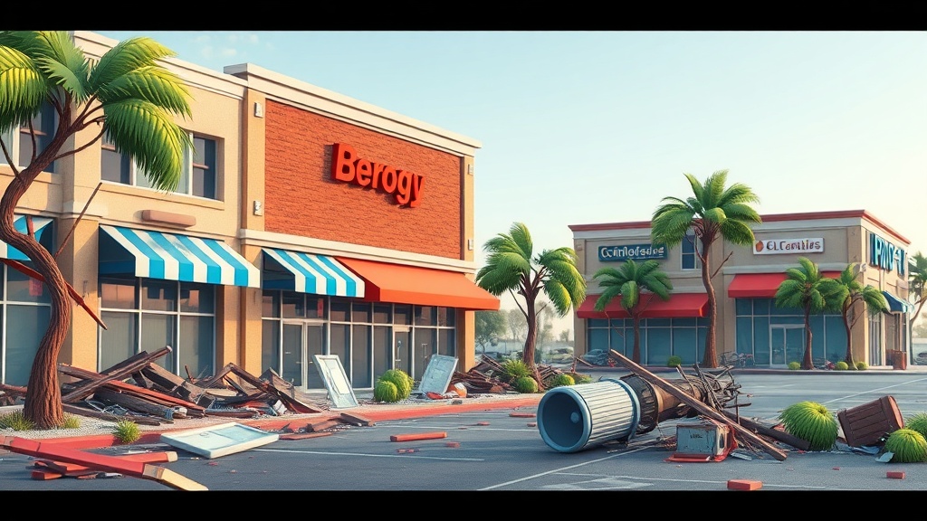 Longview Reels from Sudden Storm: Businesses Battered, Cleanup Underway