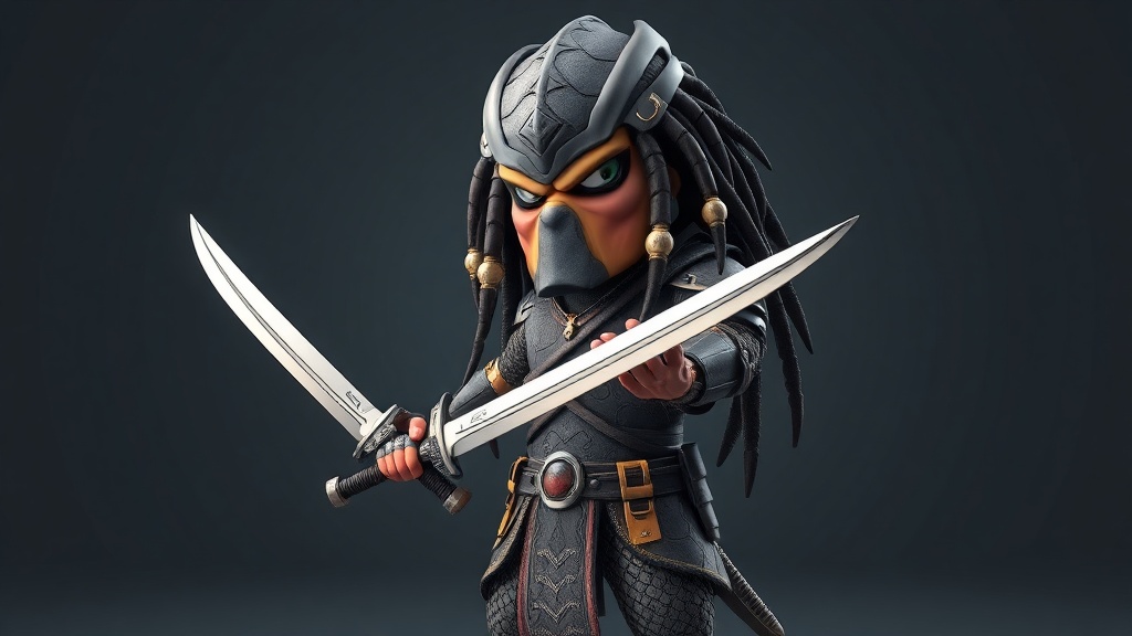 Synth and Outcast Predator Team Up in Thrilling Badlands Crossover