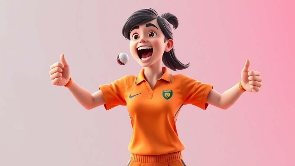 Kranti Gaud's Fiery Celebration Ignites India's World Cup Semifinal Triumph