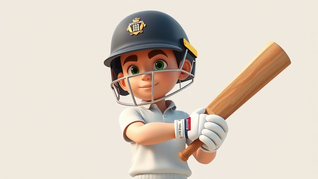 Aussie All-Rounder's Heroic Ton Propels Team to Formidable Total