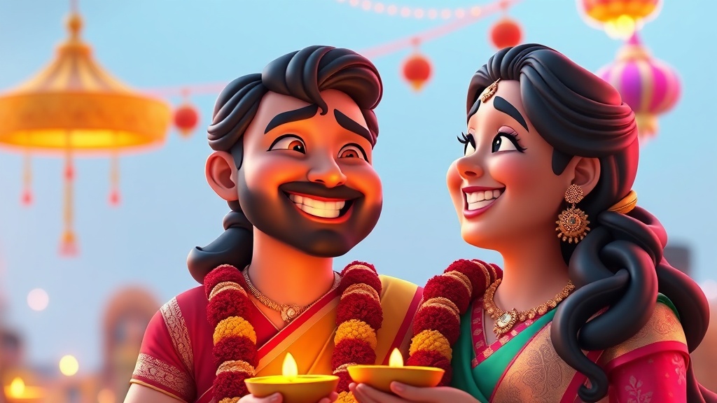 Bollywood Couple Varun Tej and Lavanya Tripathi Celebrate First Diwali with Baby Vaayuv