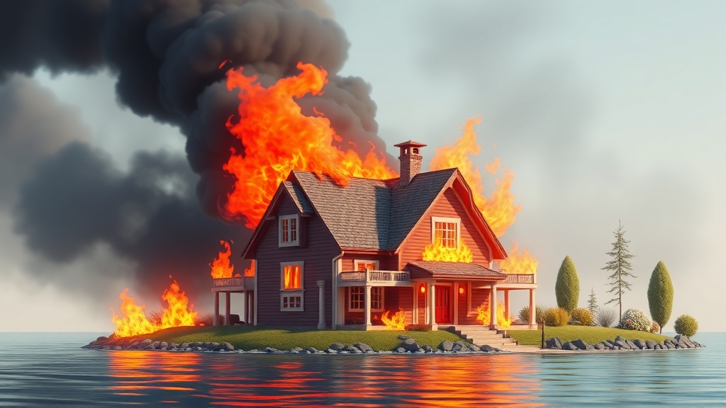 Prominent Couple's Beachfront Home Destroyed in Massive Fire