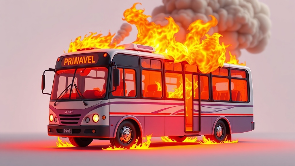 Deadly Bus Fire Kills 20 in Andhra Pradesh