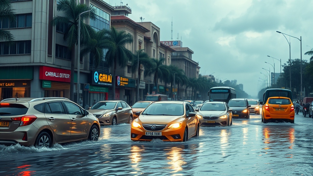 Delhi Commuters Struggle Amid Heavy Rains and Traffic Chaos
