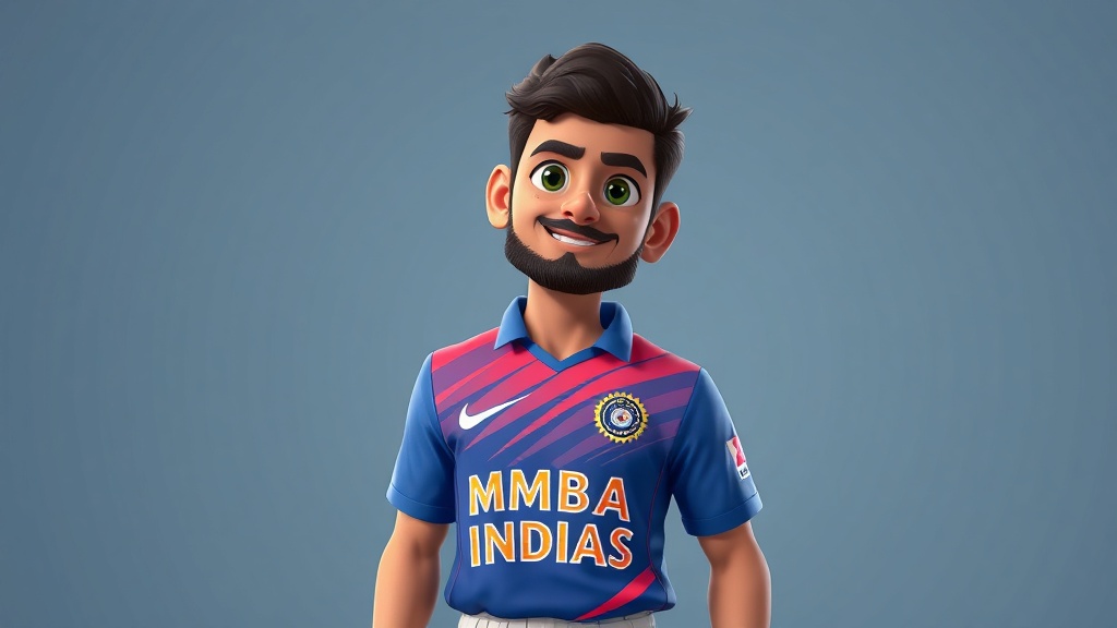 Cricket Icon Dhoni Dons Mumbai Indians Jersey, Igniting Speculation