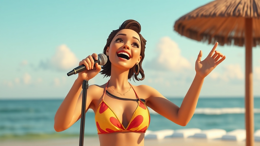Country Star Brittney Spencer Stuns Fans with Intimate Mexico Beach Performance