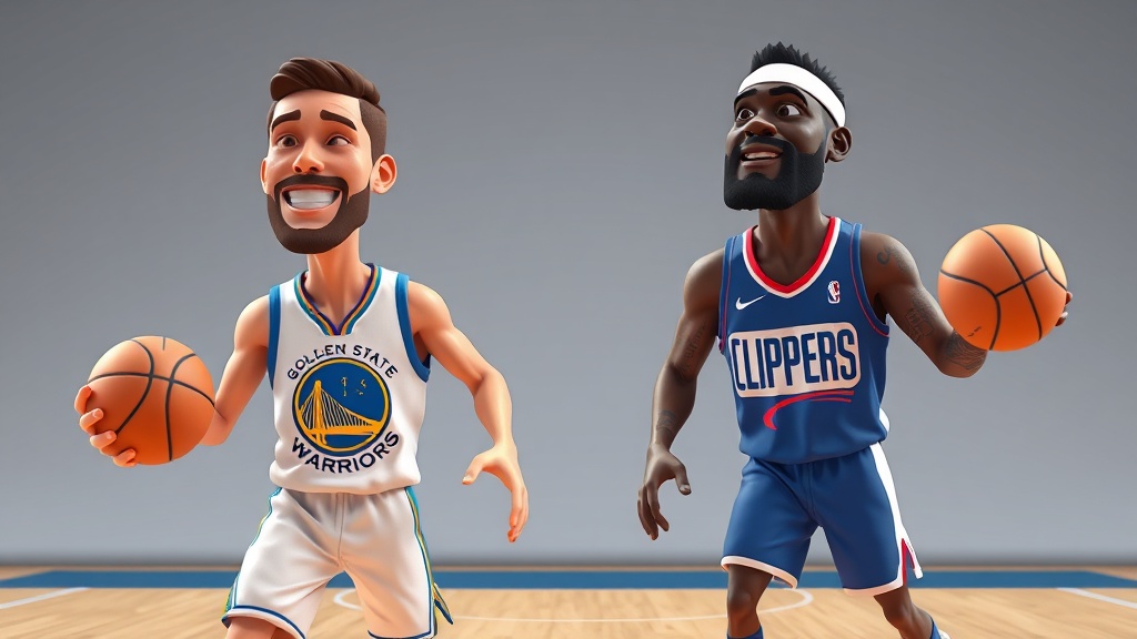 Clippers and Warriors Clash in Preseason Finale, Key Players Sidelined
