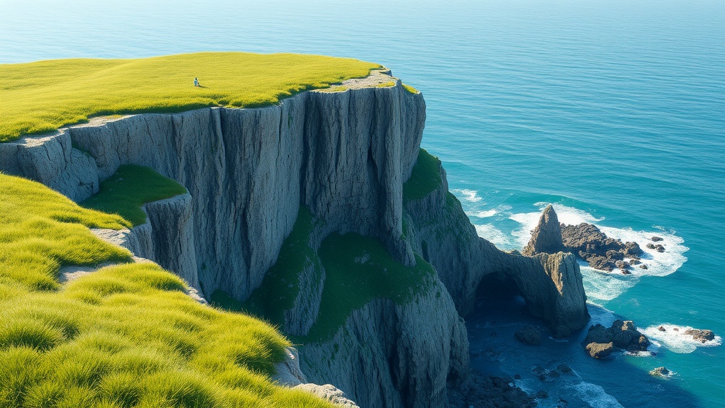 Adventurer Braves Rugged Rhins of Galloway Coast Path in Scotland