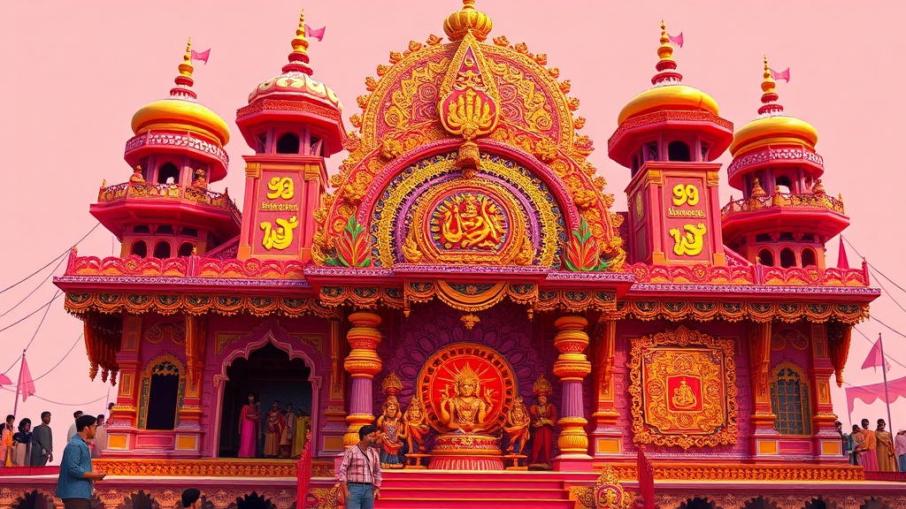 Lucknow's Trans-Gomti Puja Pandal Upholds Bengal's Devotional Traditions